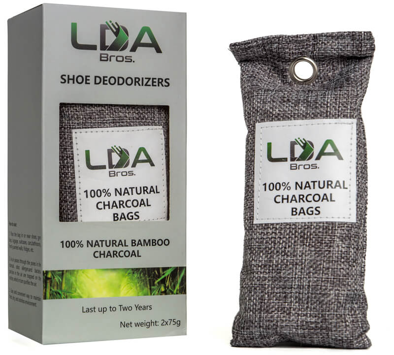 100% Natural Bamboo Charcoal Bags Shoe Deodorizer