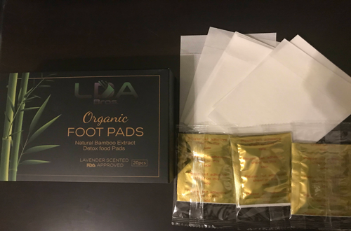 LDA Organic Detox Foot Pads